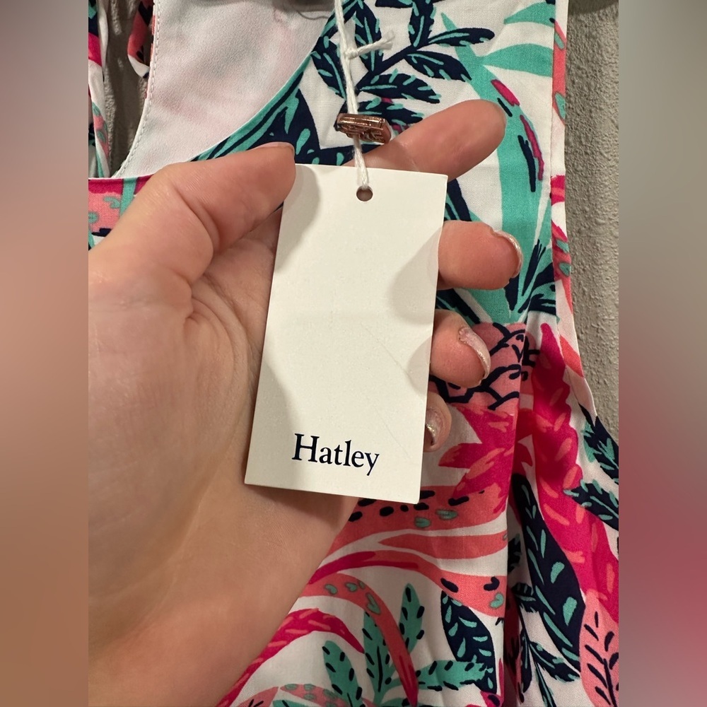 NWT Hatley Meghan Dress Print Pineapple Smoothie - Picture 7 of 9